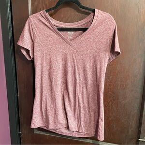 Mossimo Medium Plum Boyfriend Tee